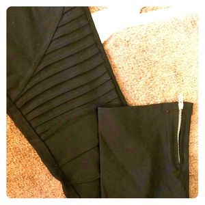 3/$20 Item Stylish Moto Leggings with Ankle Zipper